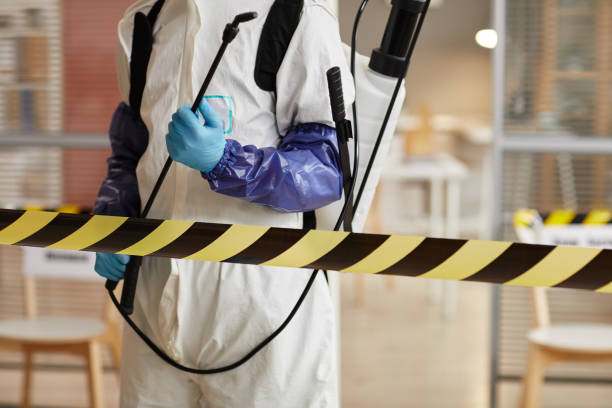 Professional Infectious Disease Decontamination technician working in Harwich Port, MA